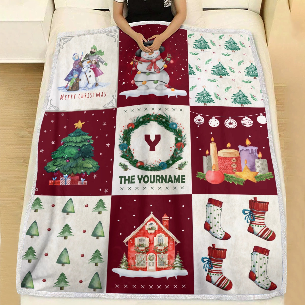 BK1 Blanket Personalized Name