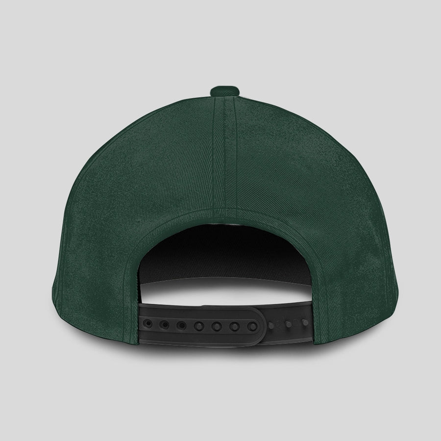 The man - The myth - The legend Sage Green Cap C48PF - Personalized Name Cap