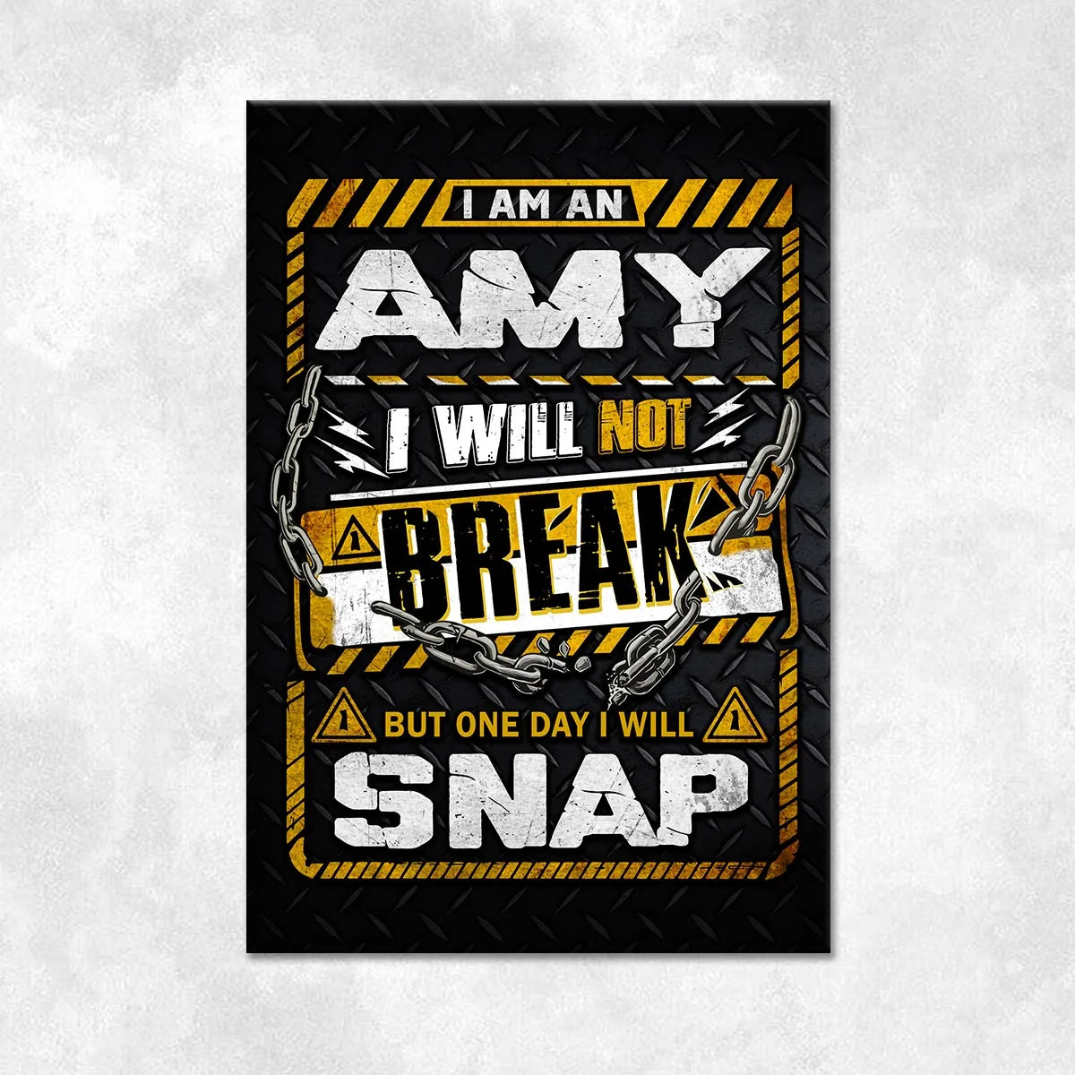 AMY Motivational Rug – Black & Yellow Quote Carpet for Living Room 13K1-AR1
