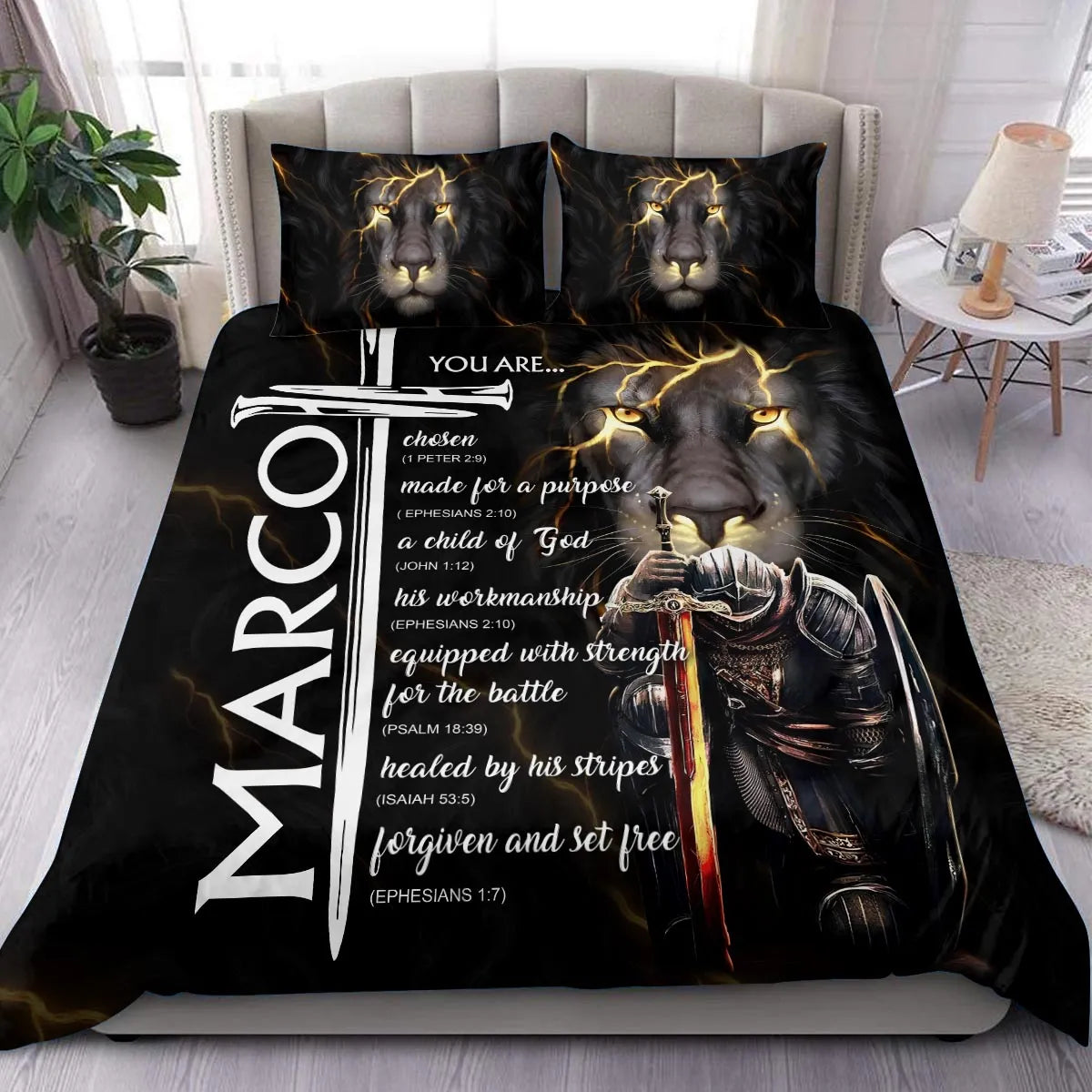 MARCO Limited Edition Personalized Bedding Set 13K1-BS1