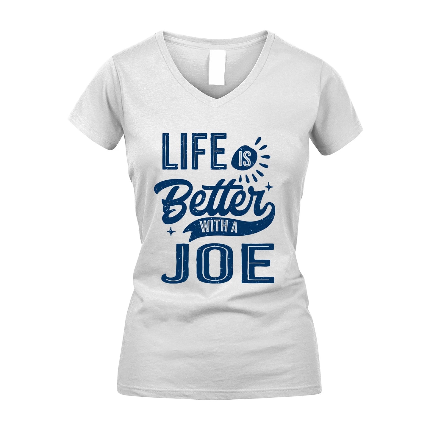 JOE 13K1-116 Personalized Name Quote T-Shirt Life Is Better With Unisex Gift