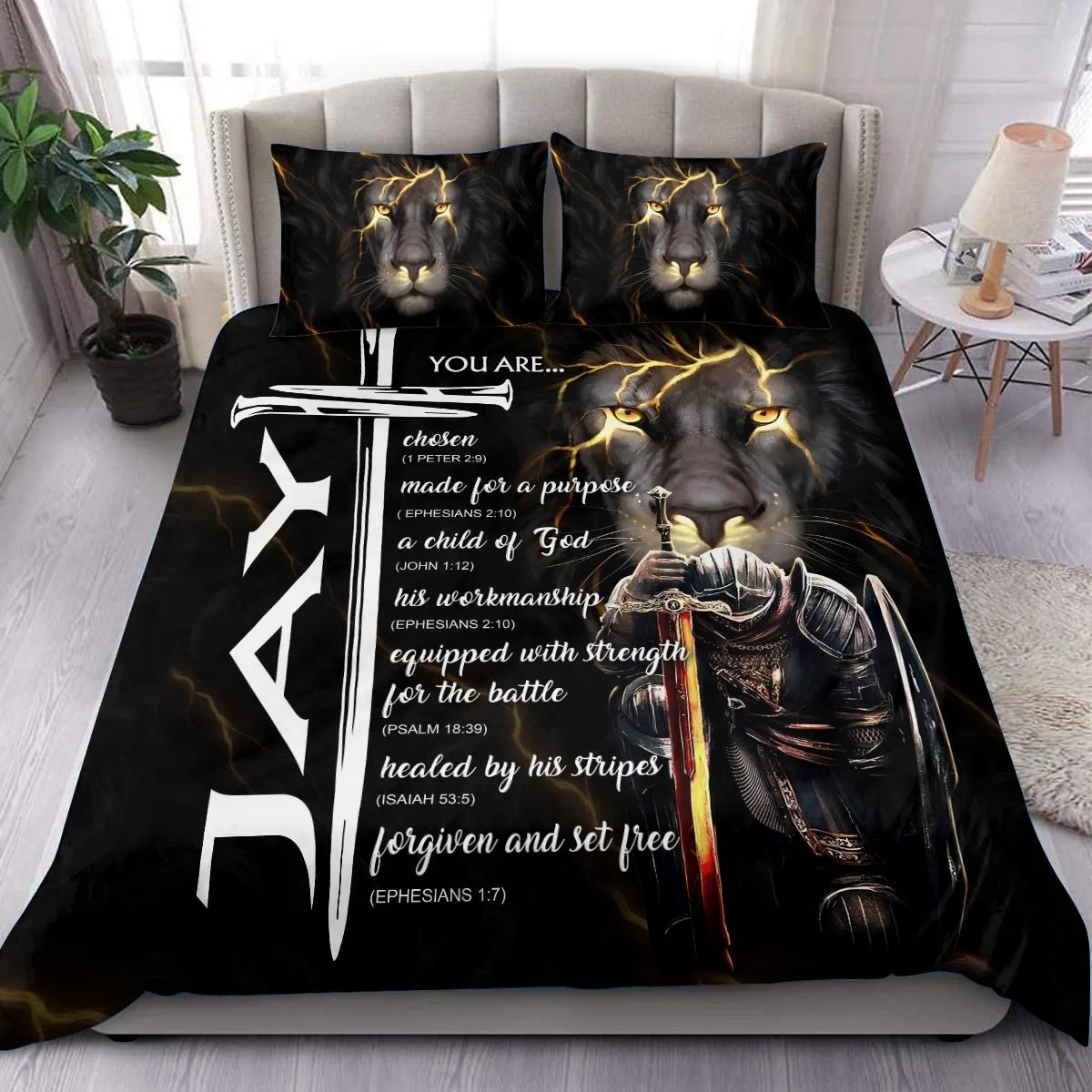 JAY Limited Edition Personalized Bedding Set 13K1-BS1