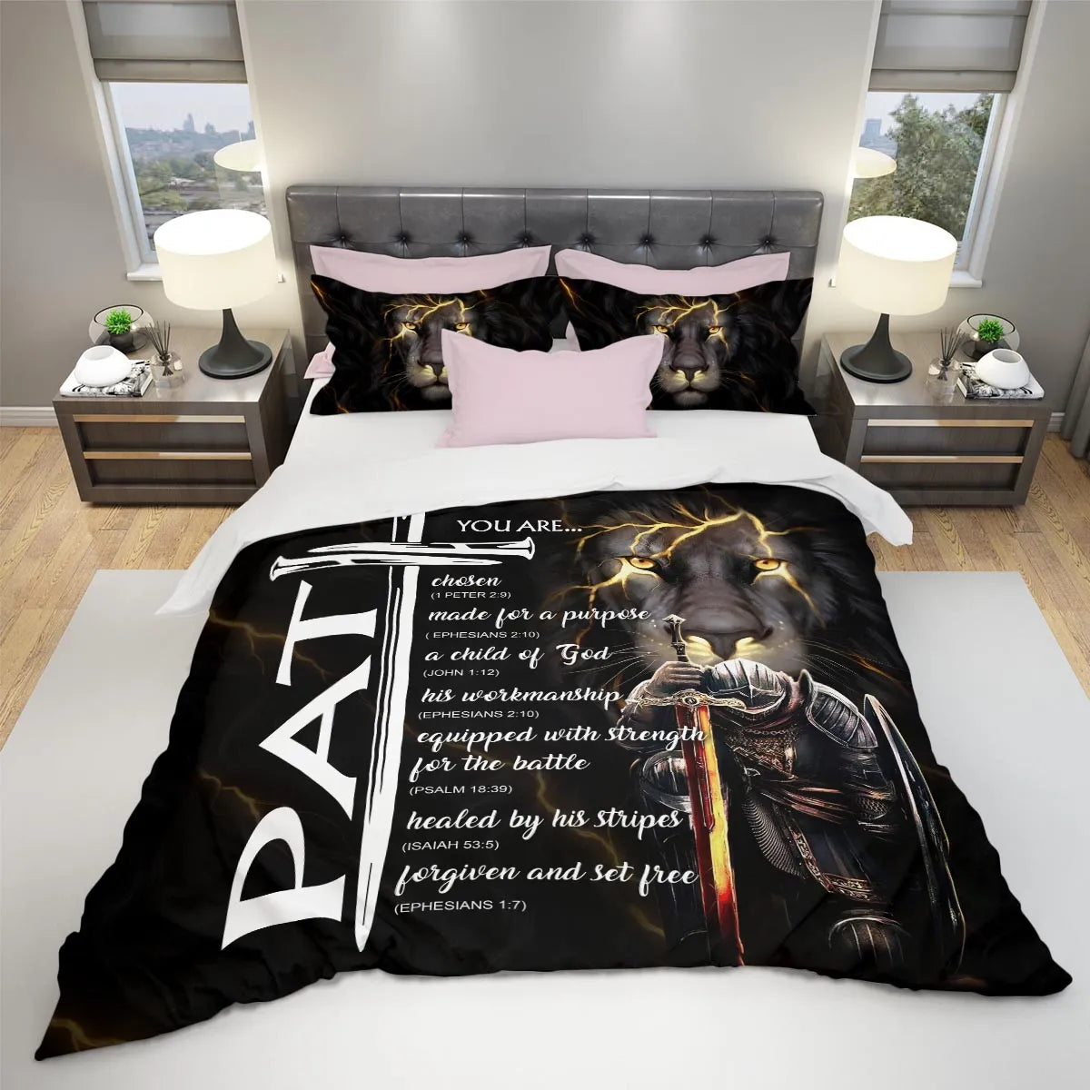 PAT Limited Edition Personalized Bedding Set 13K1-BS1