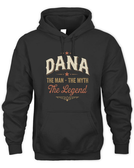 I'm Name I'm Not Rude I Just Have The Balls Funny T-Shirt DANA M1-77 / Unisex Hoodie / black