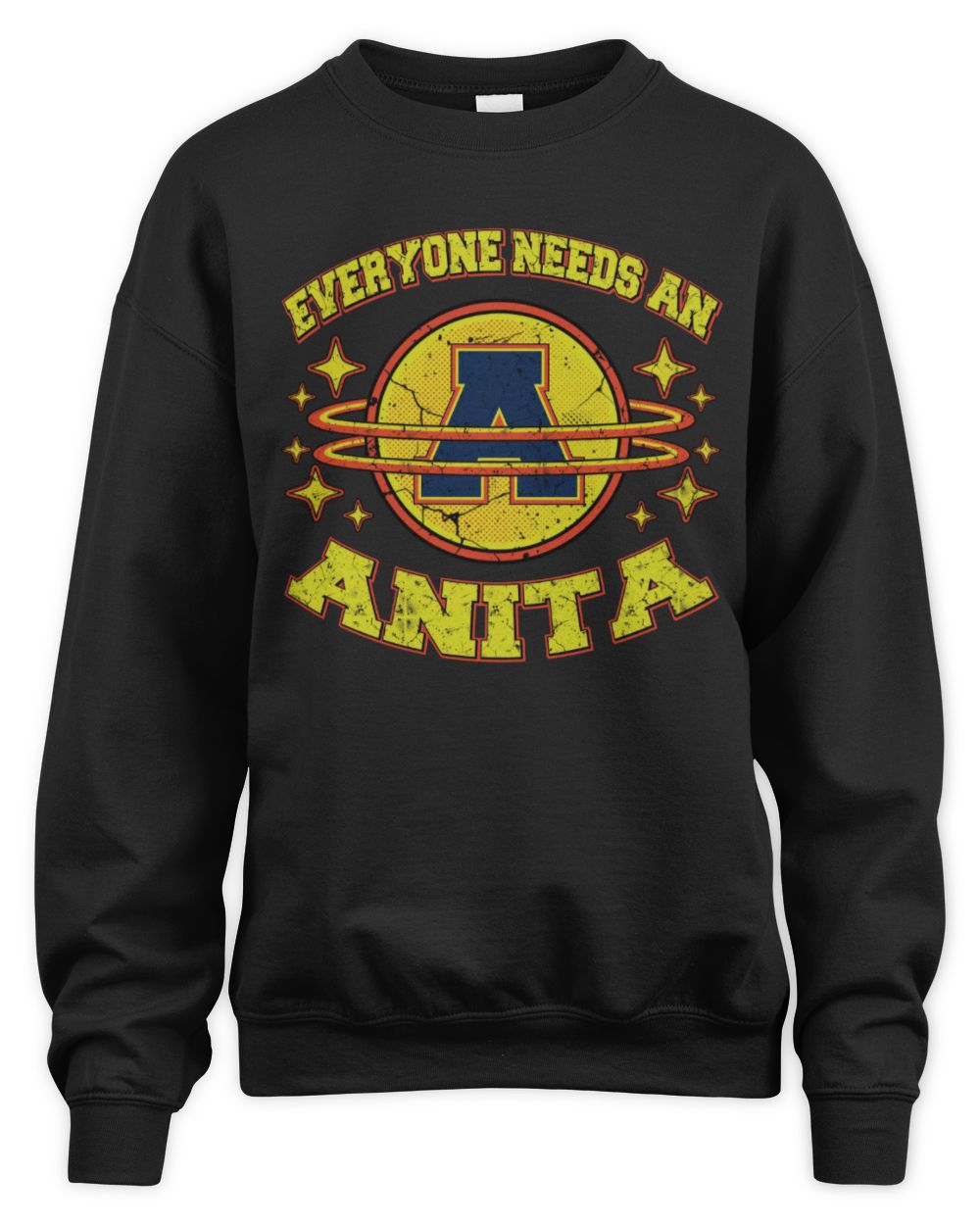 Everyone Needs a Your Name Shirt ANITA M1-76 / Unisex Sweatshirt / black