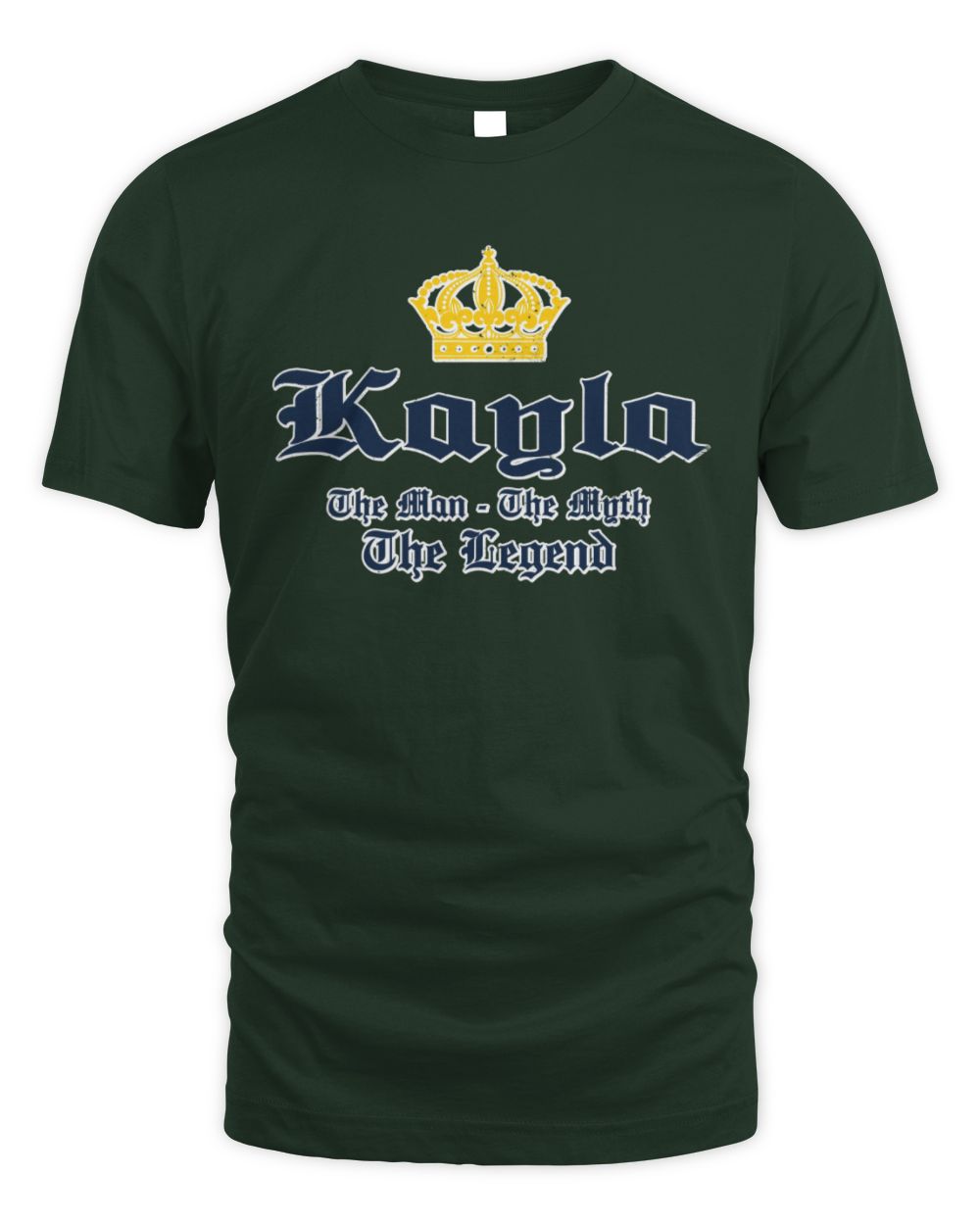The Man The Myth The Legend Corona Beer T-Shirt KAYLA M1-S83 / Unisex Standard T-Shirt / forest green
