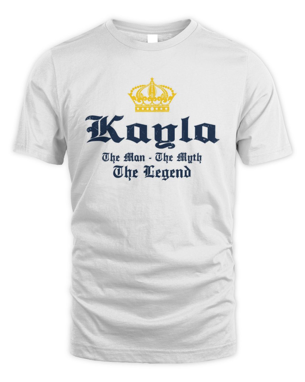The Man The Myth The Legend Corona Beer T-Shirt KAYLA M1-S83 / Unisex Standard T-Shirt / white
