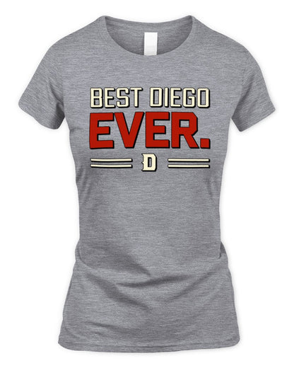 Best Your Name Ever Cool Shirt DIEGO M1-58 / Women's Standard T-Shirt / sport grey