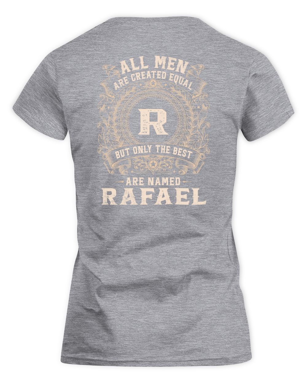 All Men Are Created Equal Cool Logo Shirt RAFAEL M1-60 / Women's Standard T-Shirt / sport grey
