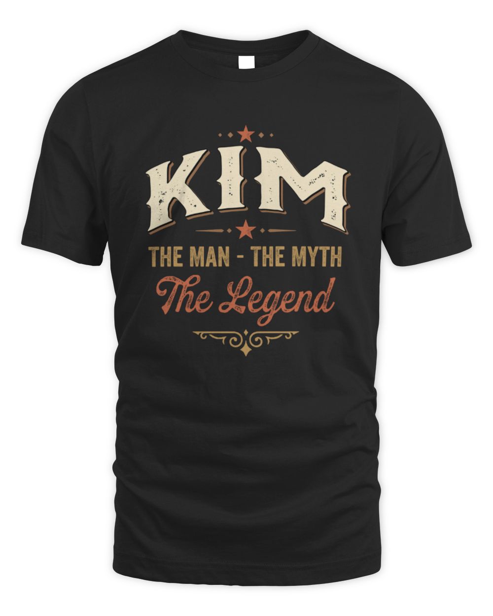 I'm Name I'm Not Rude I Just Have The Balls Funny T-Shirt KIM M1-77 / Unisex Standard T-Shirt / black