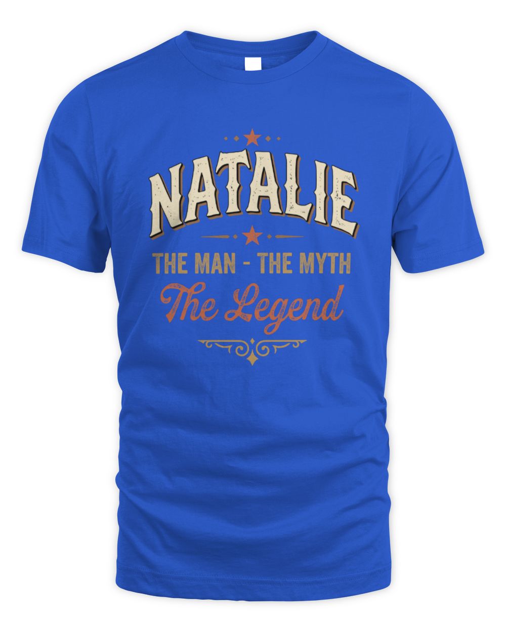I'm Name I'm Not Rude I Just Have The Balls Funny T-Shirt NATALIE M1-77 / Unisex Standard T-Shirt / royal