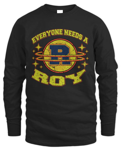 Everyone Needs a Your Name Shirt ROY M1-76 / Men's Long Sleeved T-Shirt / black