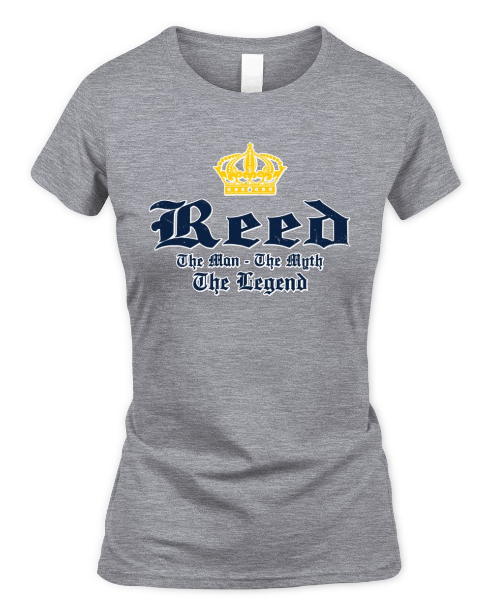 The Man The Myth The Legend Corona Beer T-Shirt REED M1-S83 / Women's Standard T-Shirt / sport grey