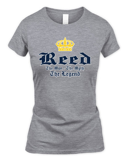 The Man The Myth The Legend Corona Beer T-Shirt REED M1-S83 / Women's Standard T-Shirt / sport grey