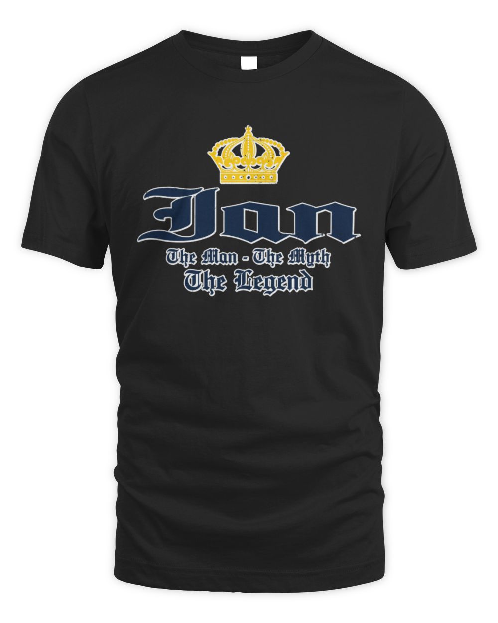 The Man The Myth The Legend Corona Beer T-Shirt IAN M1-S83 / Unisex Standard T-Shirt / black