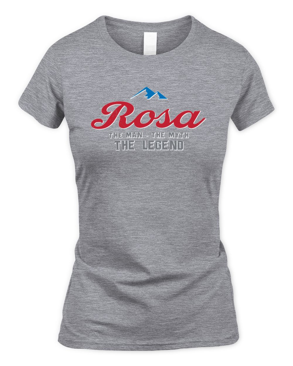 The Man The Myth The Legend Coors Light Beer T-Shirt ROSA M1-S84 / Women's Standard T-Shirt / sport grey