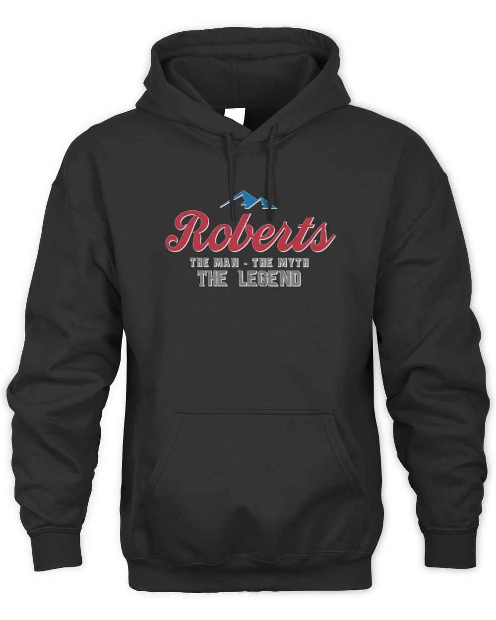 The Man The Myth The Legend Coors Light Beer T-Shirt ROBERTS M1-S84 / Unisex Hoodie / black