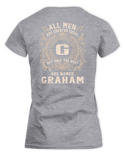 All Men Are Created Equal Cool Logo Shirt GRAHAM M1-60 / Women's Standard T-Shirt / sport grey