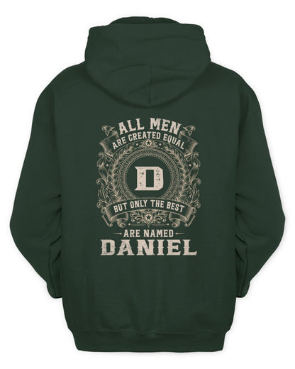 All Men Are Created Equal Cool Logo Shirt DANIEL M1-60 / Unisex Hoodie / forest green