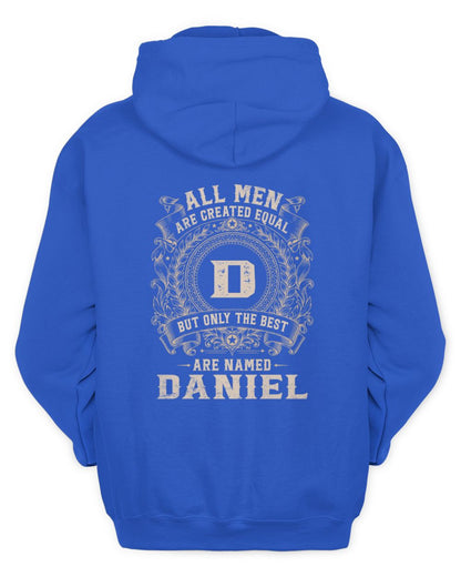 All Men Are Created Equal Cool Logo Shirt DANIEL M1-60 / Unisex Hoodie / royal