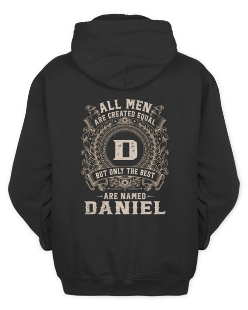 All Men Are Created Equal Cool Logo Shirt DANIEL M1-60 / Unisex Hoodie / black