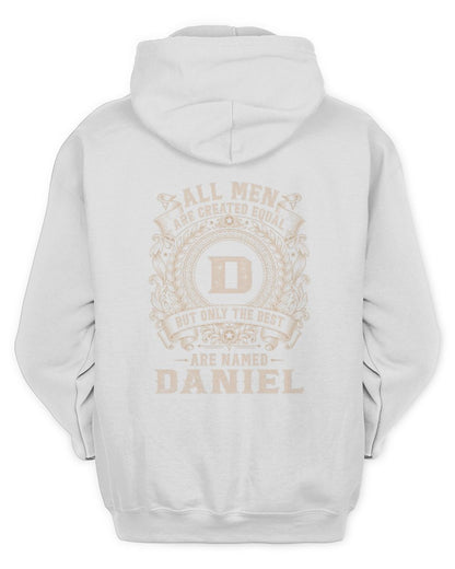 All Men Are Created Equal Cool Logo Shirt DANIEL M1-60 / Unisex Hoodie / white