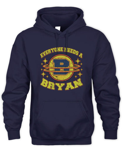 Everyone Needs a Your Name Shirt BRYAN M1-76 / Unisex Hoodie / navy