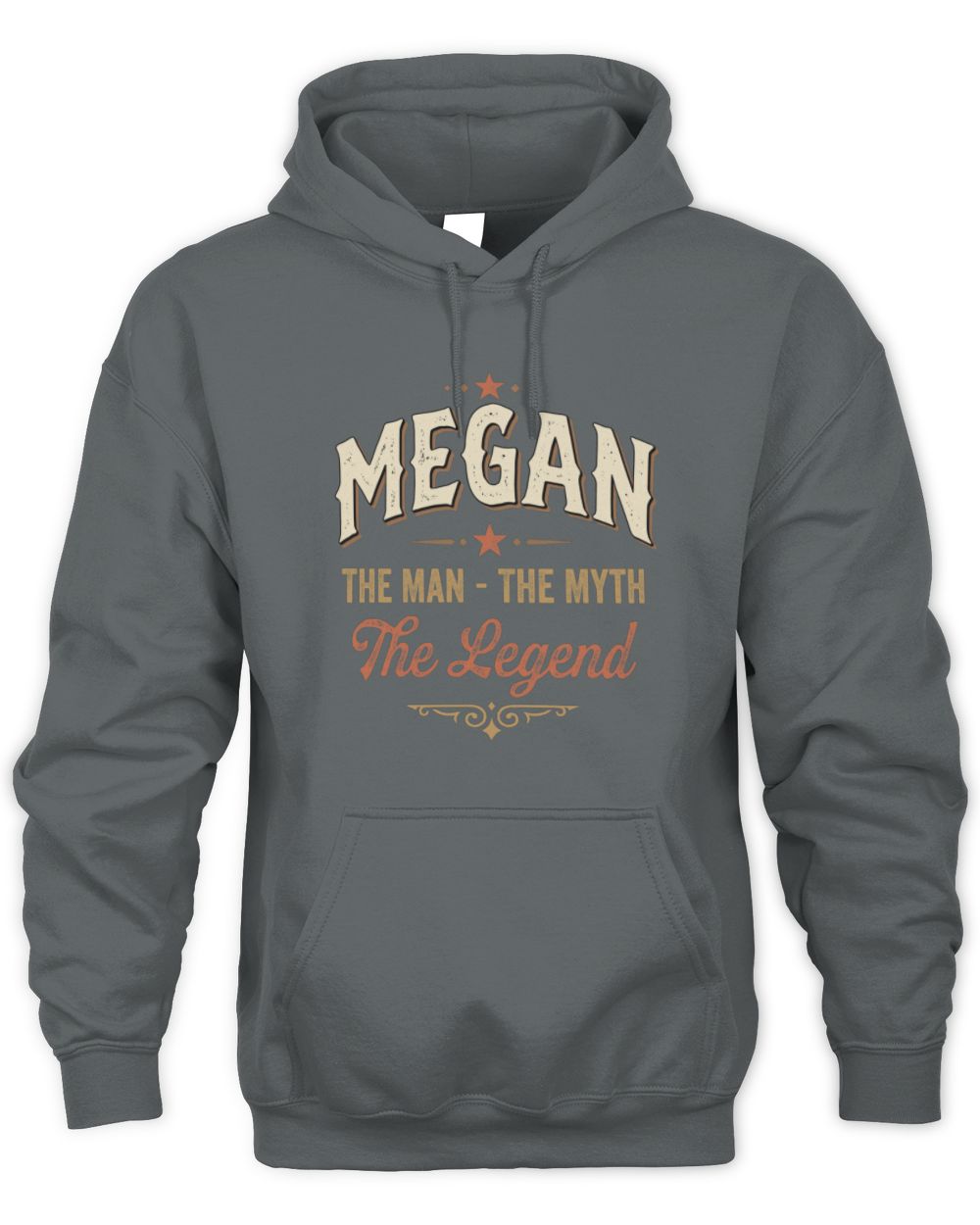 I'm Name I'm Not Rude I Just Have The Balls Funny T-Shirt MEGAN M1-77 / Unisex Hoodie / charcoal