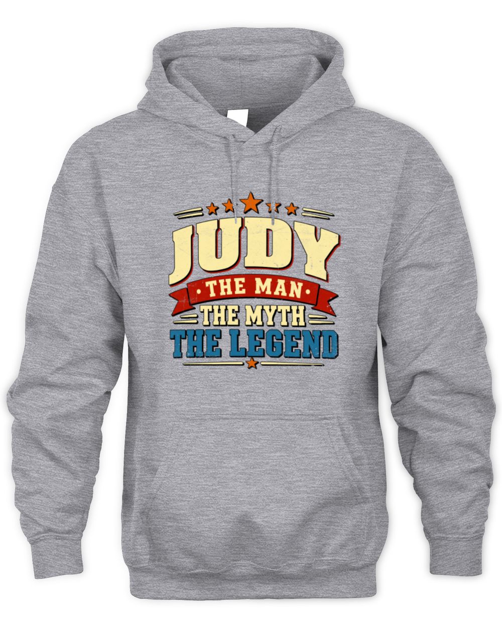 The Man The Myth The Legend Ribbon Vintage T-Shirt JUDY M1-56 / Unisex Hoodie / sport grey