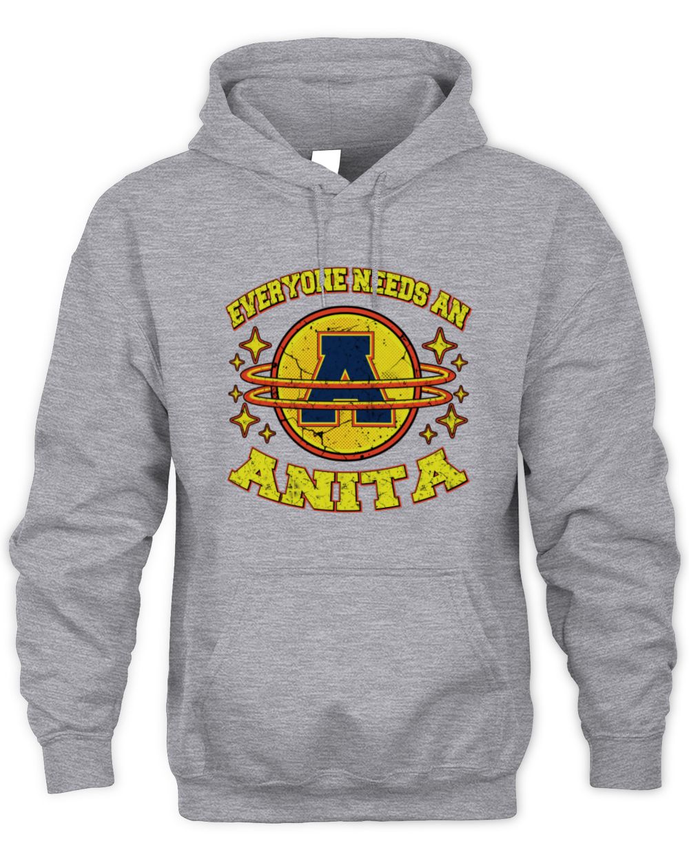 Everyone Needs a Your Name Shirt ANITA M1-76 / Unisex Hoodie / sport grey