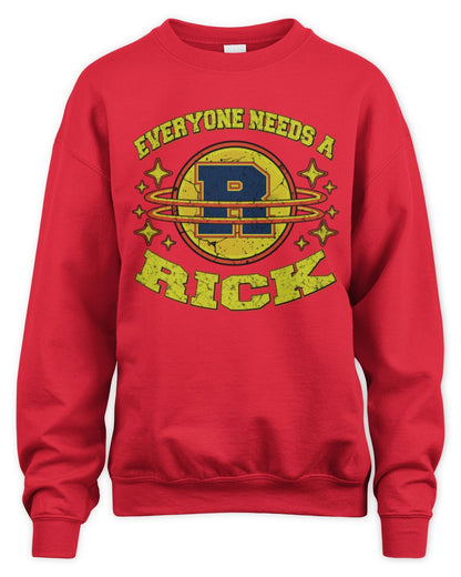 Everyone Needs a Your Name Shirt RICK M1-76 / Unisex Sweatshirt / red