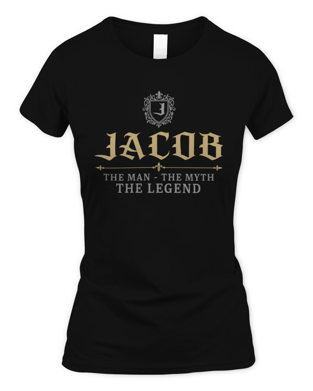 The Man The Myth The Legend Western Shirt JACOB M1-78 / Women's Standard T-Shirt / black