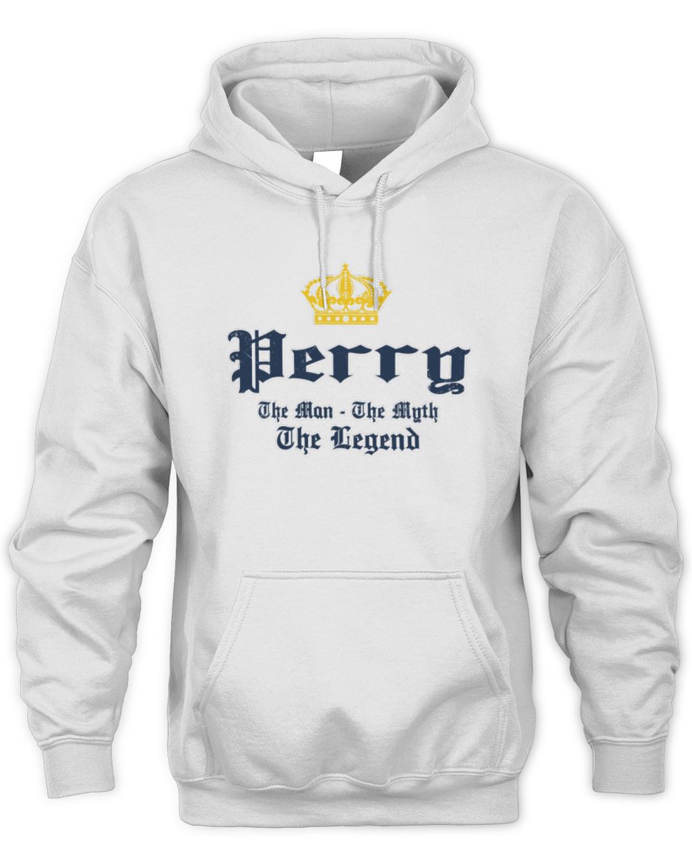 The Man The Myth The Legend Corona Beer T-Shirt PERRY M1-S83 / Unisex Hoodie / white