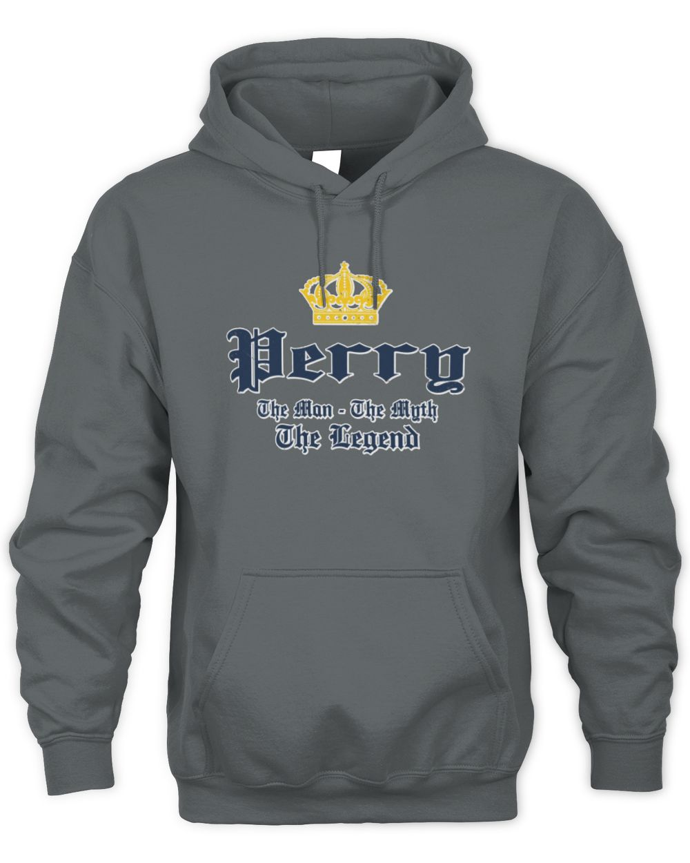 The Man The Myth The Legend Corona Beer T-Shirt PERRY M1-S83 / Unisex Hoodie / charcoal