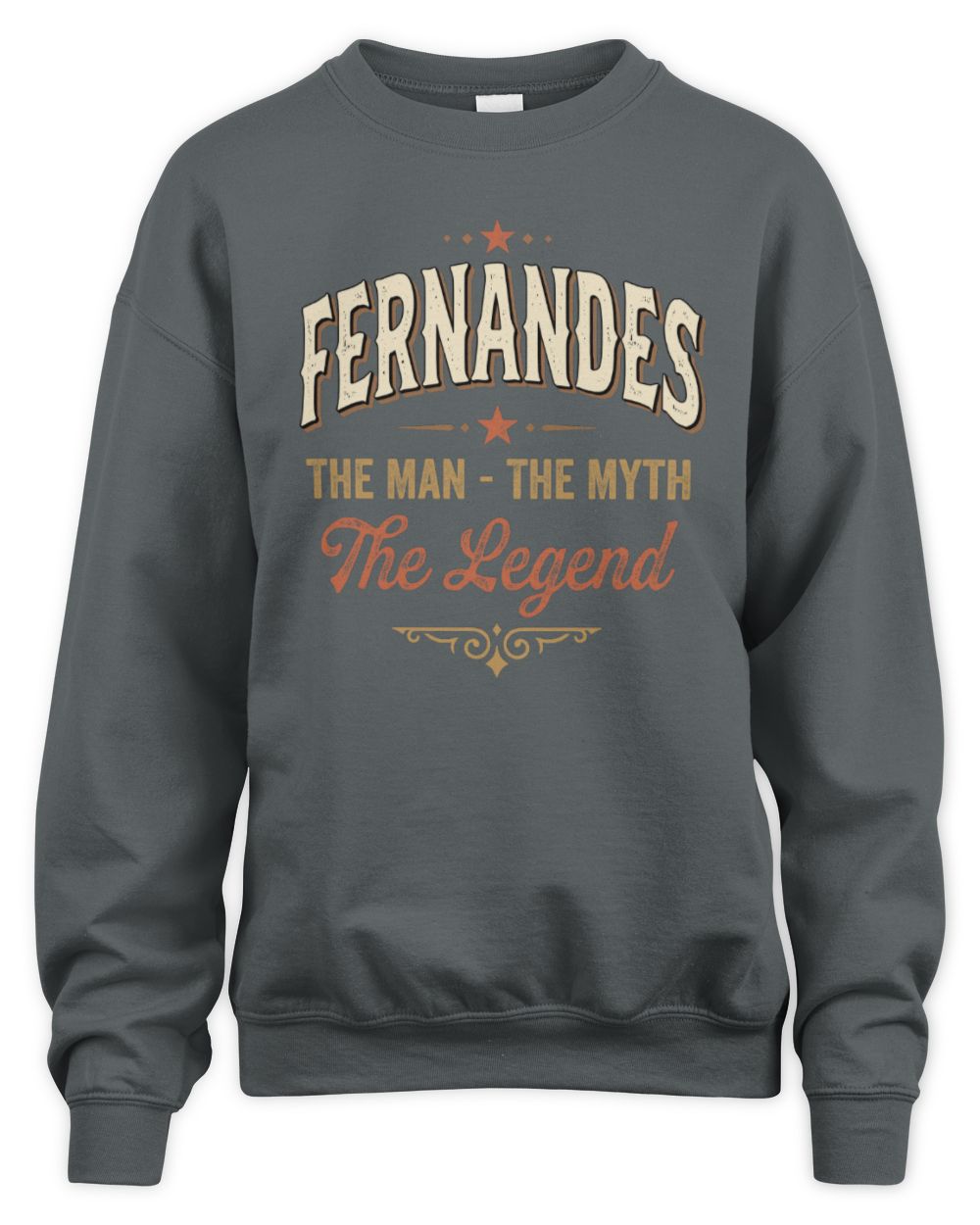 I'm Name I'm Not Rude I Just Have The Balls Funny T-Shirt FERNANDES M1-77 / Unisex Sweatshirt / charcoal