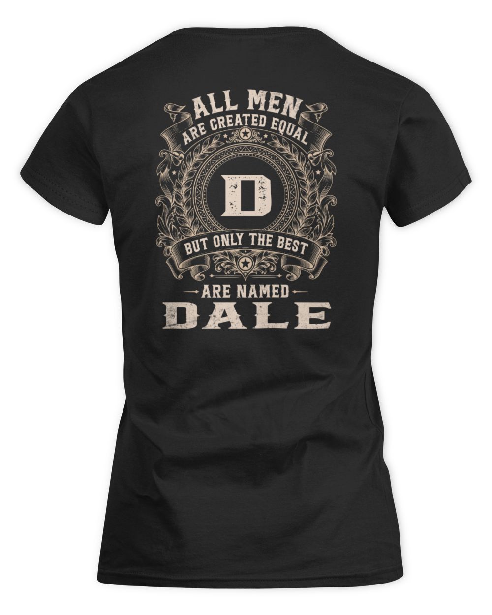 All Men Are Created Equal Cool Logo Shirt DALE M1-60 / Women's Standard T-Shirt / black