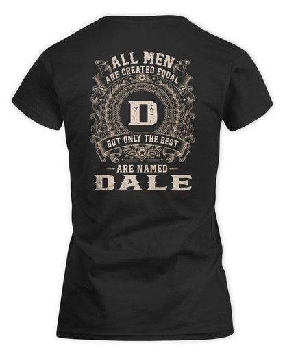 All Men Are Created Equal Cool Logo Shirt DALE M1-60 / Women's Standard T-Shirt / black
