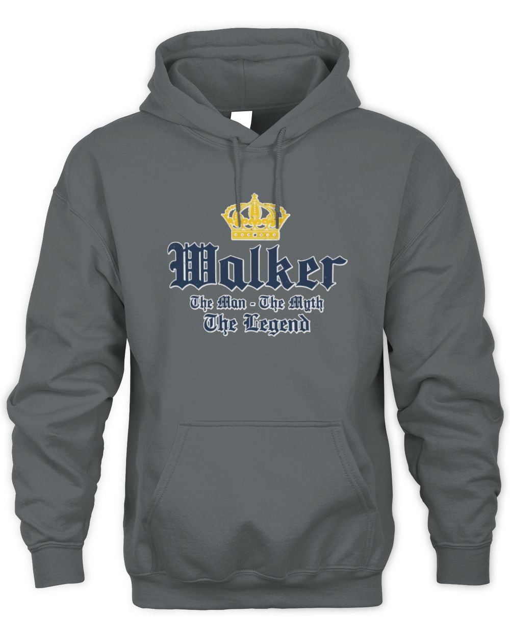 The Man The Myth The Legend Corona Beer T-Shirt WALKER M1-S83 / Unisex Hoodie / charcoal