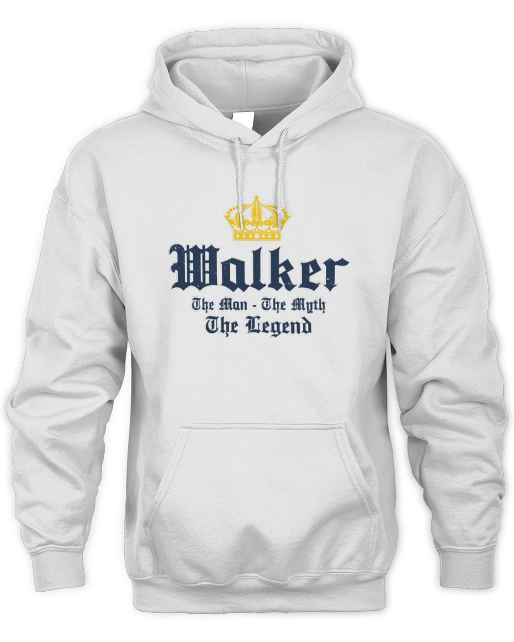 The Man The Myth The Legend Corona Beer T-Shirt WALKER M1-S83 / Unisex Hoodie / white