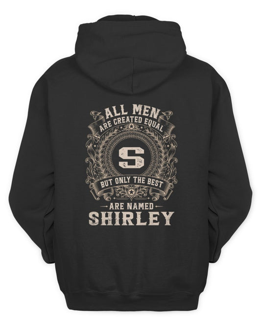 All Men Are Created Equal Cool Logo Shirt SHIRLEY M1-60 / Unisex Hoodie / black