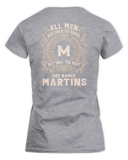 All Men Are Created Equal Cool Logo Shirt MARTINS M1-60 / Women's Standard T-Shirt / sport grey