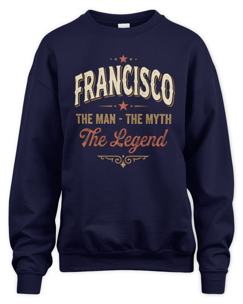 I'm Name I'm Not Rude I Just Have The Balls Funny T-Shirt FRANCISCO M1-77 / Unisex Sweatshirt / navy