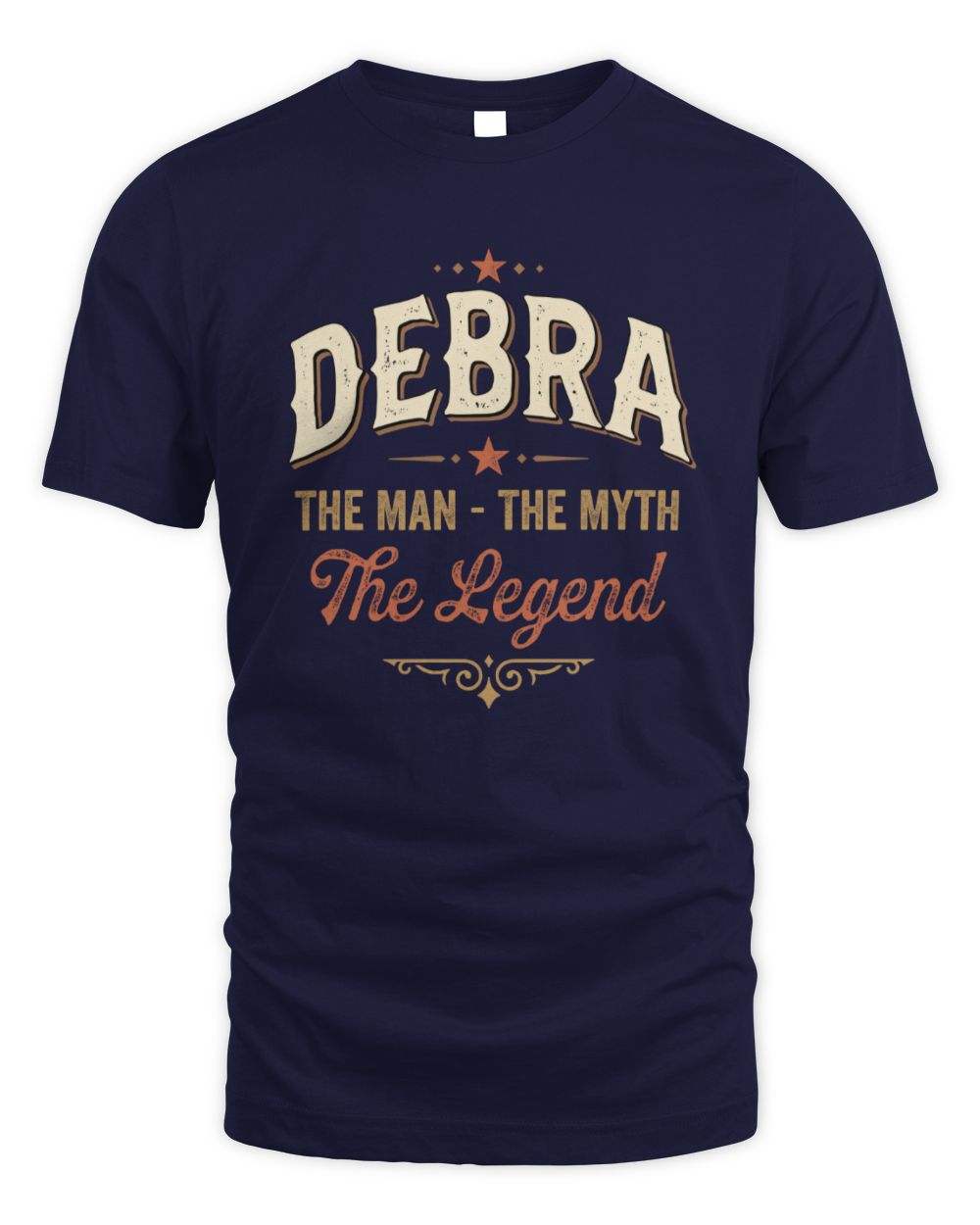 I'm Name I'm Not Rude I Just Have The Balls Funny T-Shirt DEBRA M1-77 / Unisex Standard T-Shirt / navy
