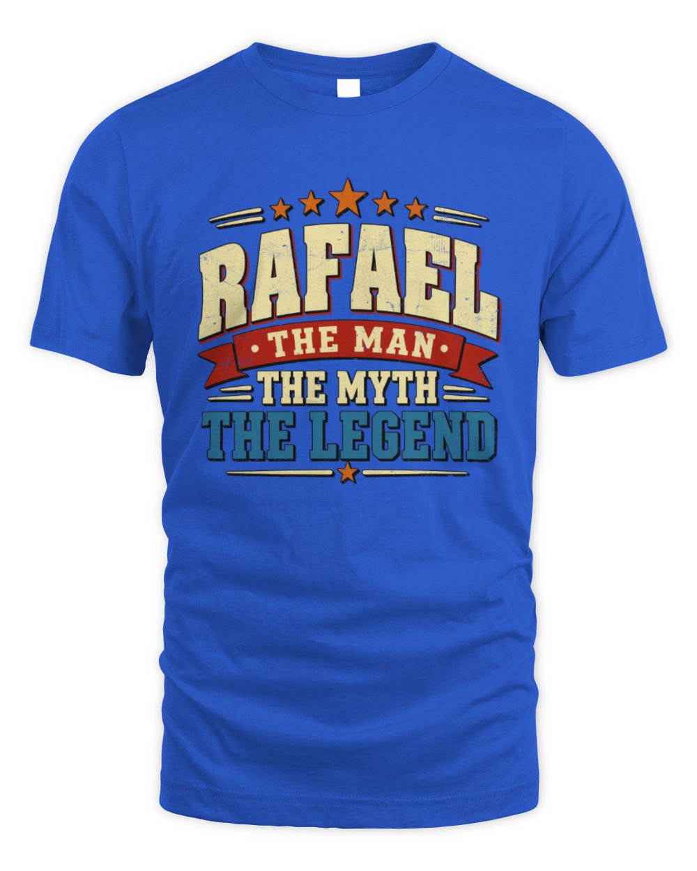 The Man The Myth The Legend Ribbon Vintage T-Shirt RAFAEL M1-56 / Unisex Standard T-Shirt / royal