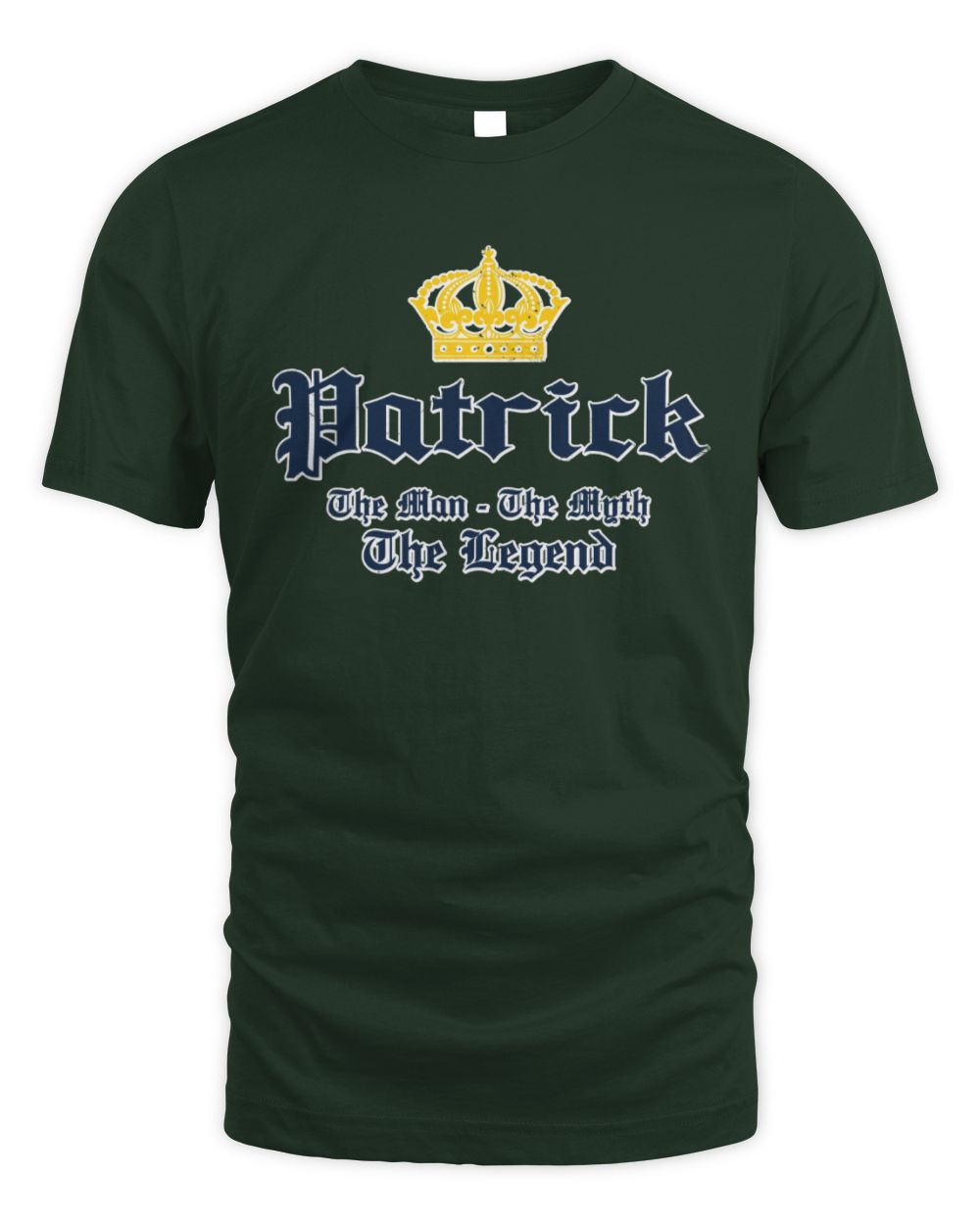 The Man The Myth The Legend Corona Beer T-Shirt PATRICK M1-S83 / Unisex Standard T-Shirt / forest green