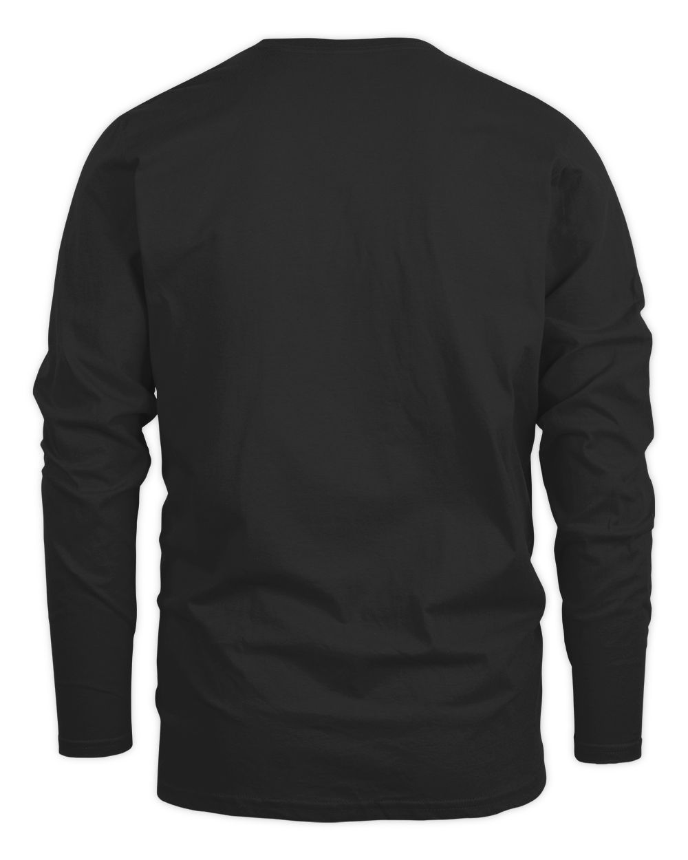Telling Your Name What to Do Is Never a Smart Move Shirt HALL M1-66 / Men's Long Sleeved T-Shirt / black / mặt sau