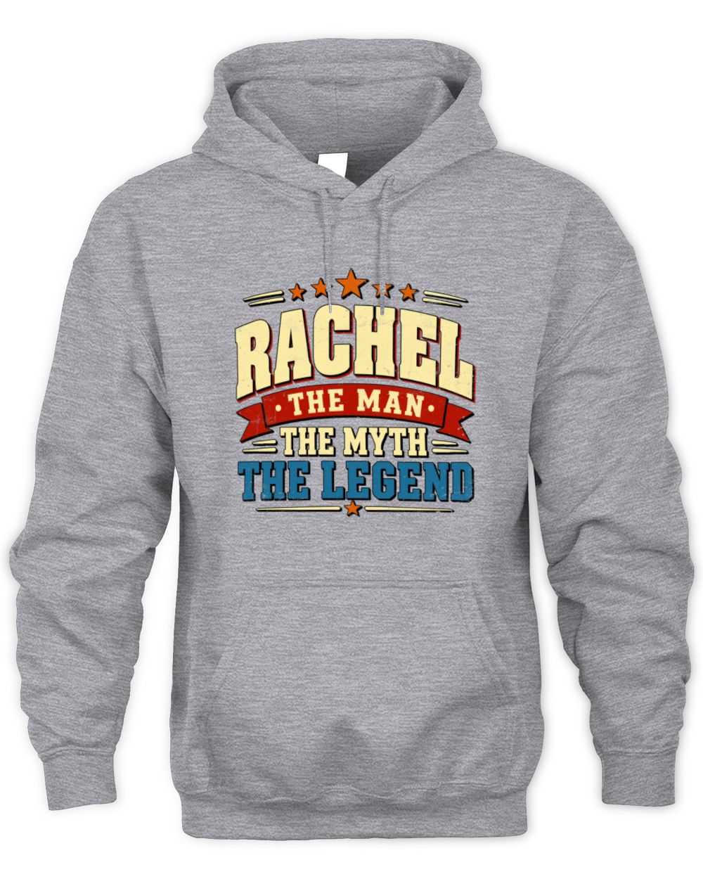 The Man The Myth The Legend Ribbon Vintage T-Shirt RACHEL M1-56 / Unisex Hoodie / sport grey