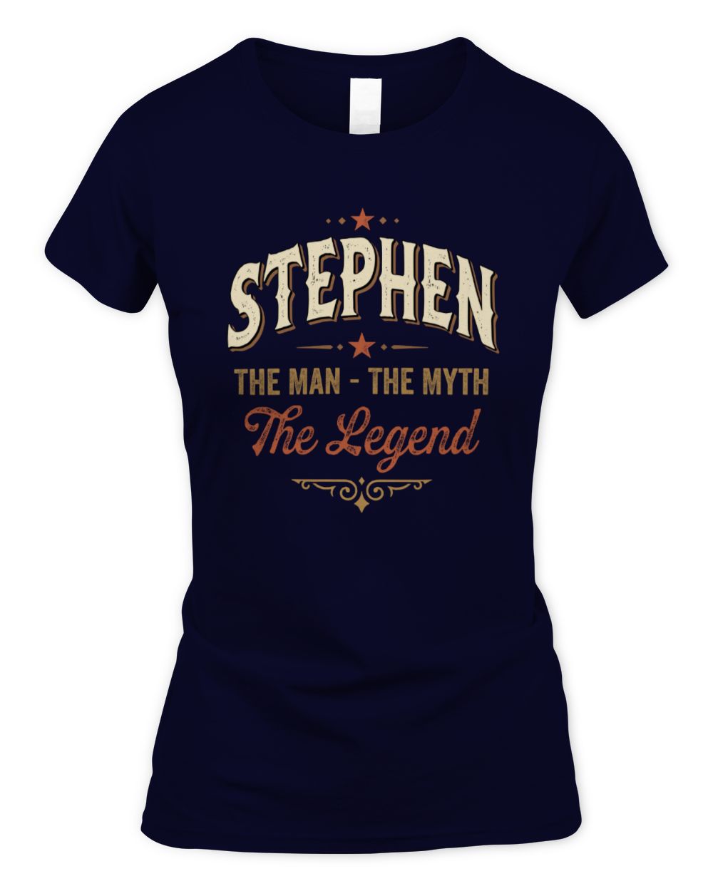 I'm Name I'm Not Rude I Just Have The Balls Funny T-Shirt STEPHEN M1-77 / Women's Standard T-Shirt / navy