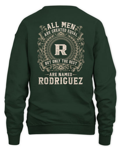 All Men Are Created Equal Cool Logo Shirt RODRIGUEZ M1-60 / Unisex Sweatshirt / forest green