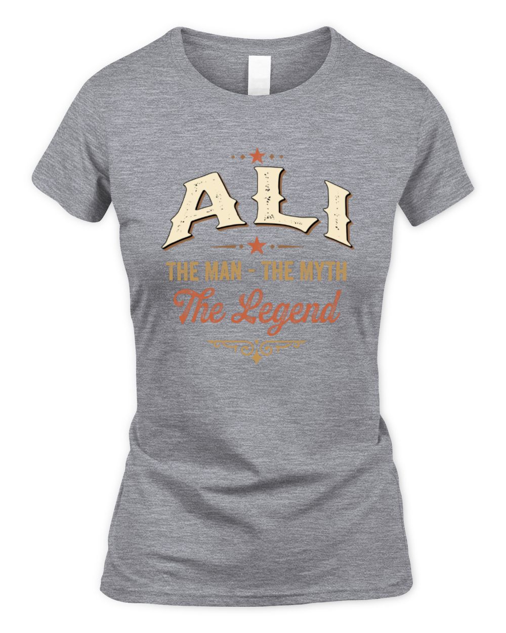 I'm Name I'm Not Rude I Just Have The Balls Funny T-Shirt ALI M1-77 / Women's Standard T-Shirt / sport grey